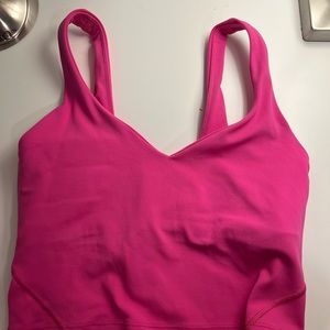 Lululemon align tank in sonic pink size 2